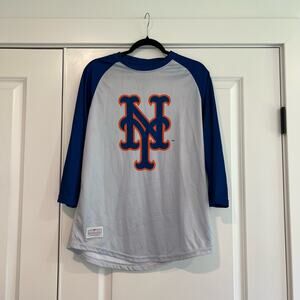 SportsCrate Limited Edition New York Mets Two Tone Longsleeve Size Medium